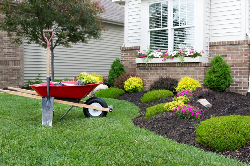 Black Mulch Installation in Ventura County, CA