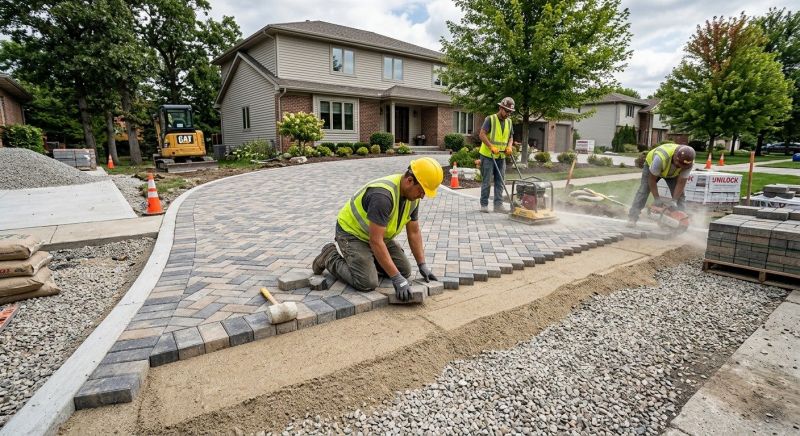 Paver Driveway Construction in Salt Lake City, UT