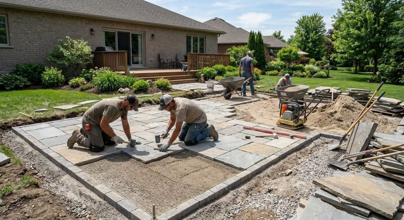 Hardscaping Installation in Fairfield County, CT